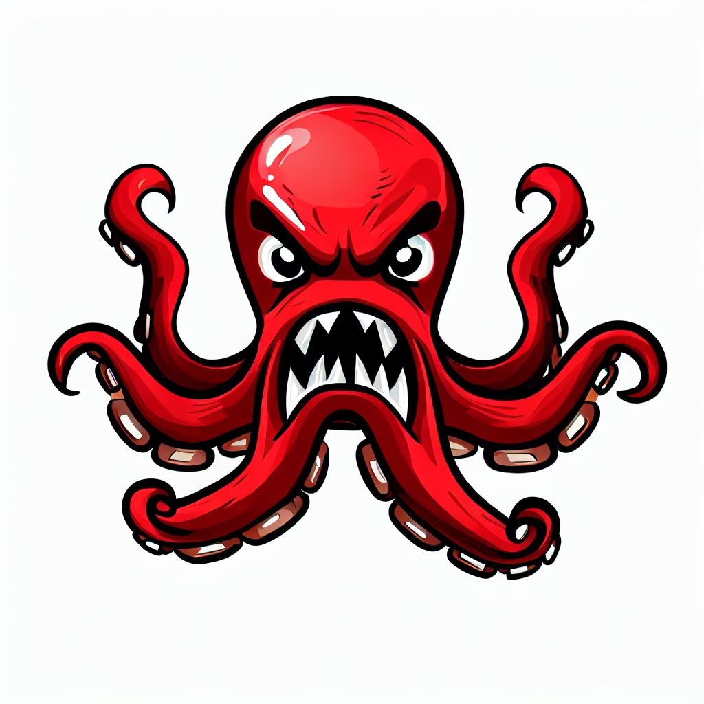 Red Kraken Logo